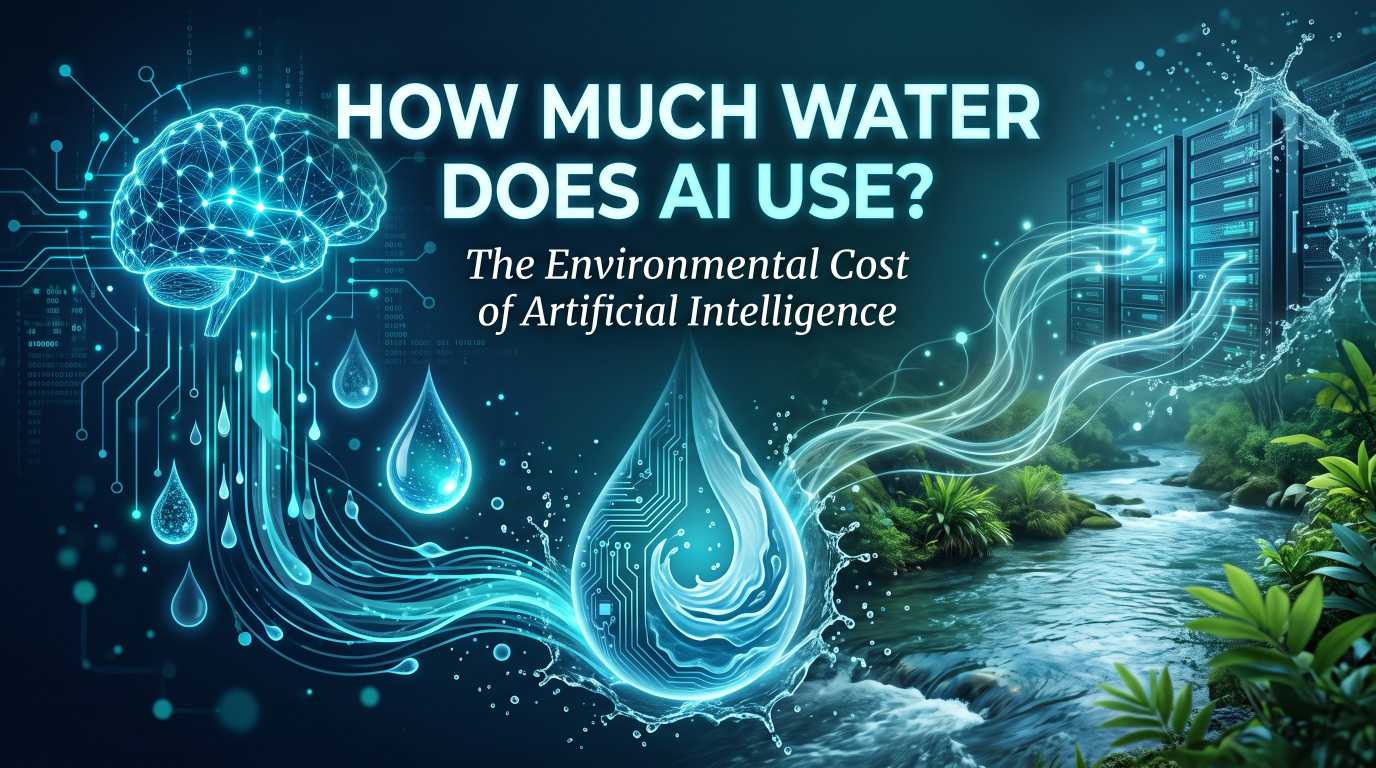 How Much Water Does AI Use? The Environmental Cost of Artificial Intelligence