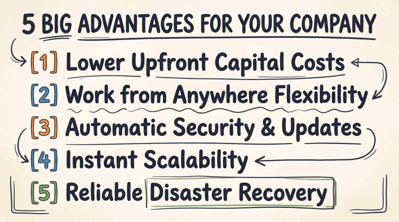 5 BIG ADVANTAGES FOR YOUR COMPANY